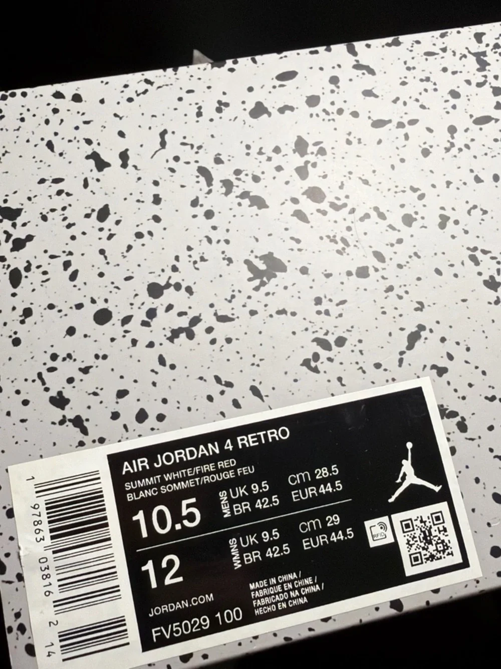 Jordan Men’s Retro 4
